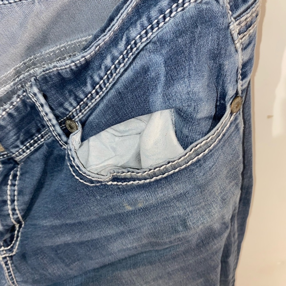 Ariya  Blue Denim Jeans - Picture 2 of 7